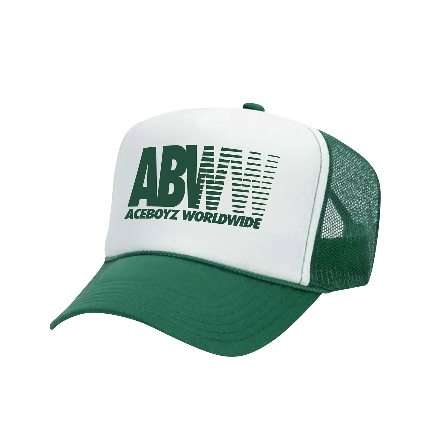 ABW TRADITION FOAM TRUCKER HAT - GREEN/WHITE