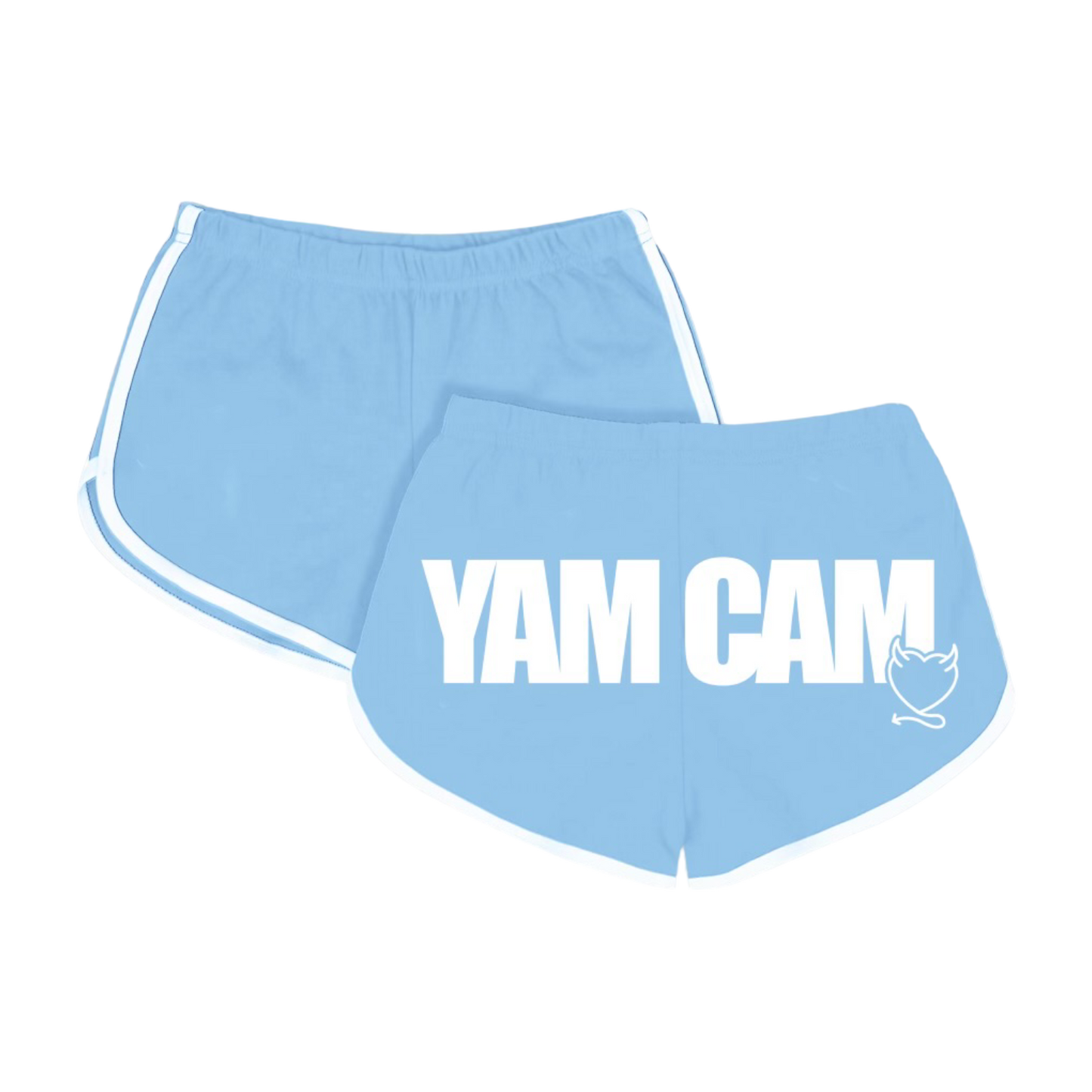 YAM CAM BOOTY SHORTS - BLUE